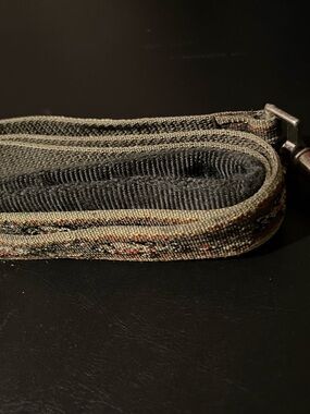 Vintage Lupine Woven Bird Pattern Dog Leash 4ft Padded Handle Metal Snap